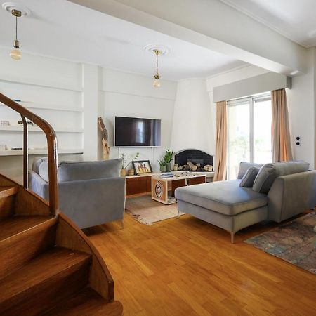 אתונה Relaxed Art Deco Maisonette Pagrati מראה חיצוני תמונה