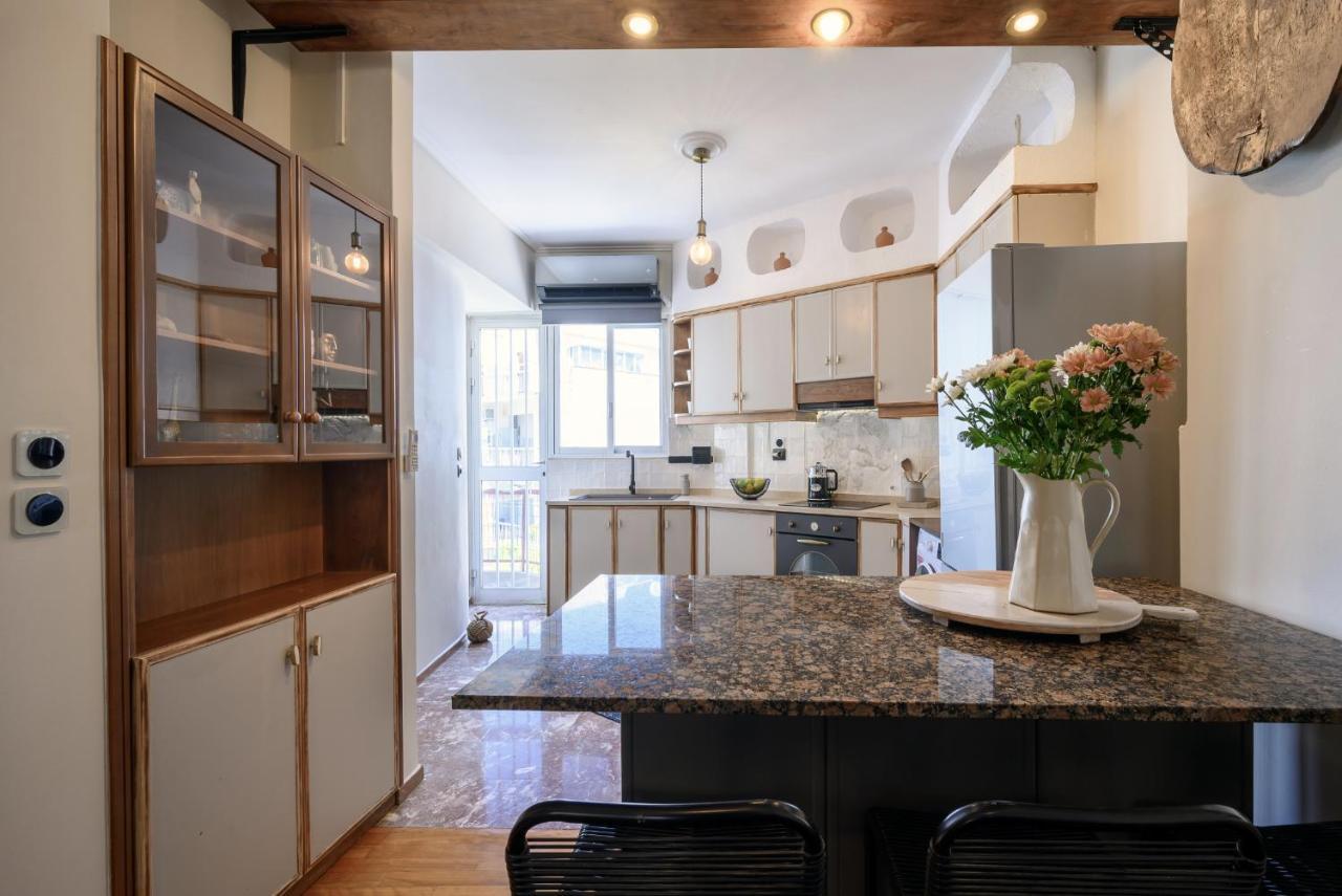אתונה Relaxed Art Deco Maisonette Pagrati מראה חיצוני תמונה
