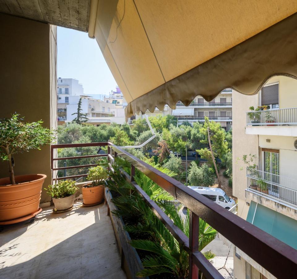 אתונה Relaxed Art Deco Maisonette Pagrati מראה חיצוני תמונה