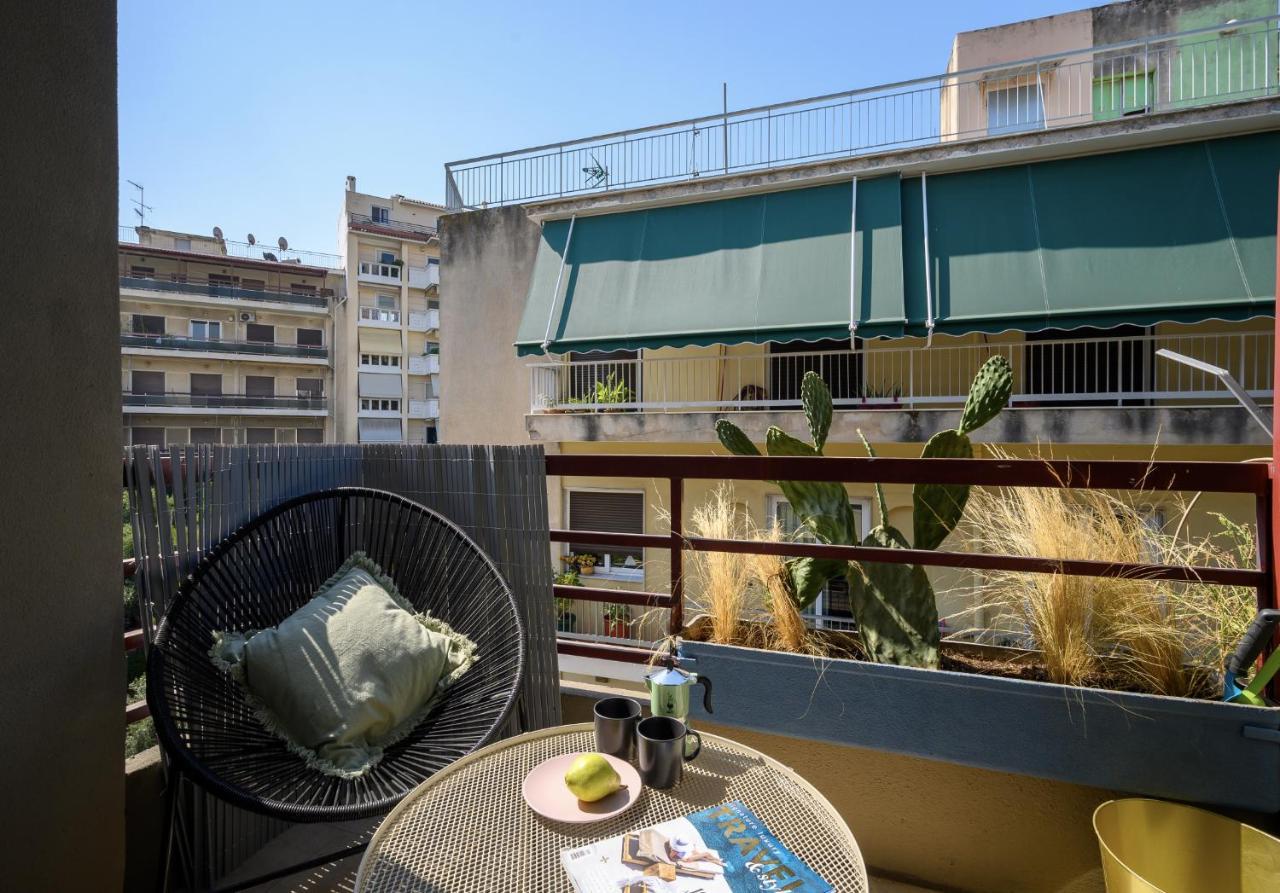 אתונה Relaxed Art Deco Maisonette Pagrati מראה חיצוני תמונה